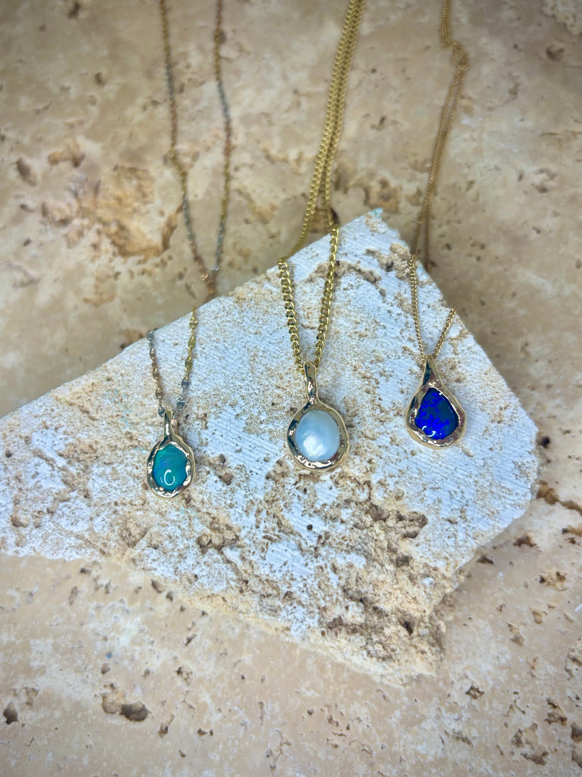 Molten Opal Pendant