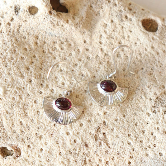 Stirling Silver ‘Light of Day’ Tourmaline Earrings