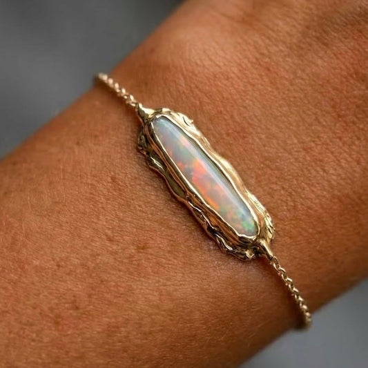 Oval Molten Opal Bracelet